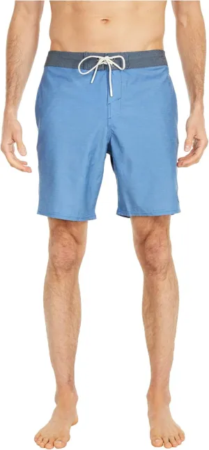 O'NEILL Men's 18 Contrast Waistband Boardshorts - Water Resistant Swim Trunks for Men with Quick Dry Fabric and Pockets