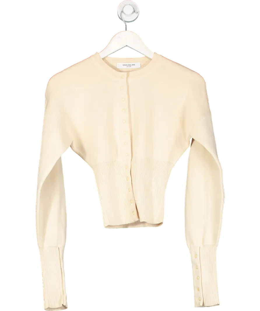 Orseund Iris Cream The Weekend Knit Cardigan UK XS