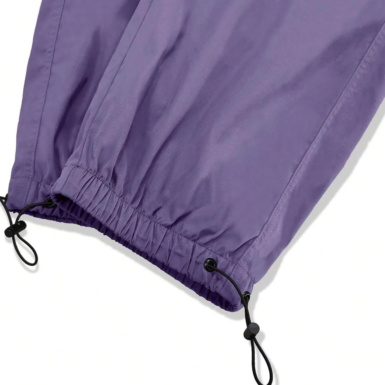 Parachute Pants for Men Shrink-Proof Hip Hop Pant All-Day Comfort Casual Pants Trouser Side Pocket Drawstring Pant