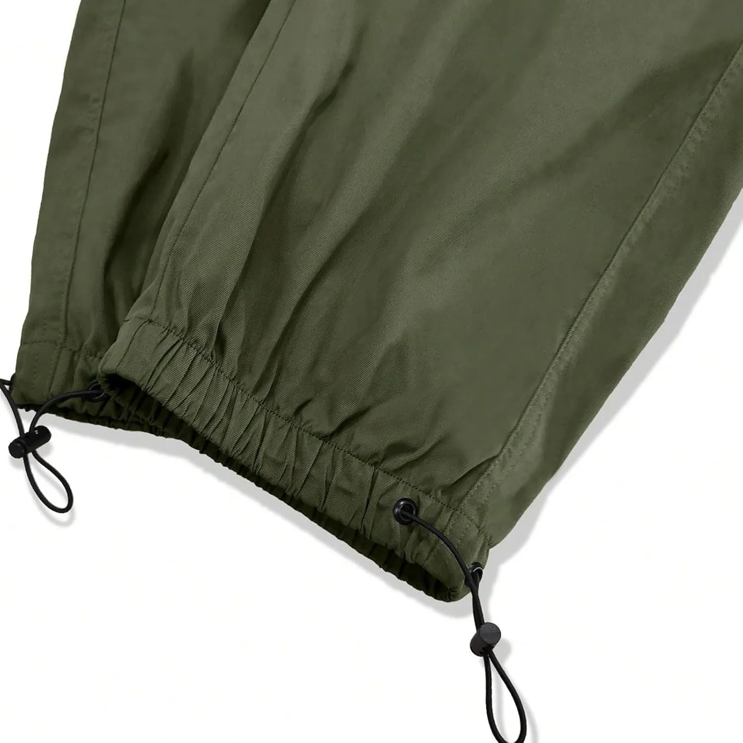 Parachute Pants for Men Shrink-Proof Hip Hop Pant All-Day Comfort Casual Pants Trouser Side Pocket Drawstring Pant