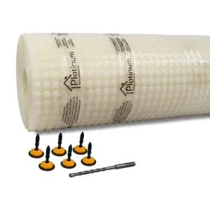 Platinum DM3 PRO MESH Damp Proof Membrane Kit (With Fixings & Sealing Washers)