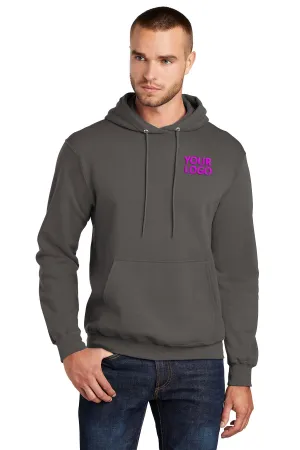 Port & Company Core Fleece Customized Hoodies, Charcoal