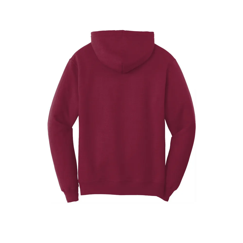 Port & Company® Core Fleece Pullover Hooded Sweatshirt - Cardinal