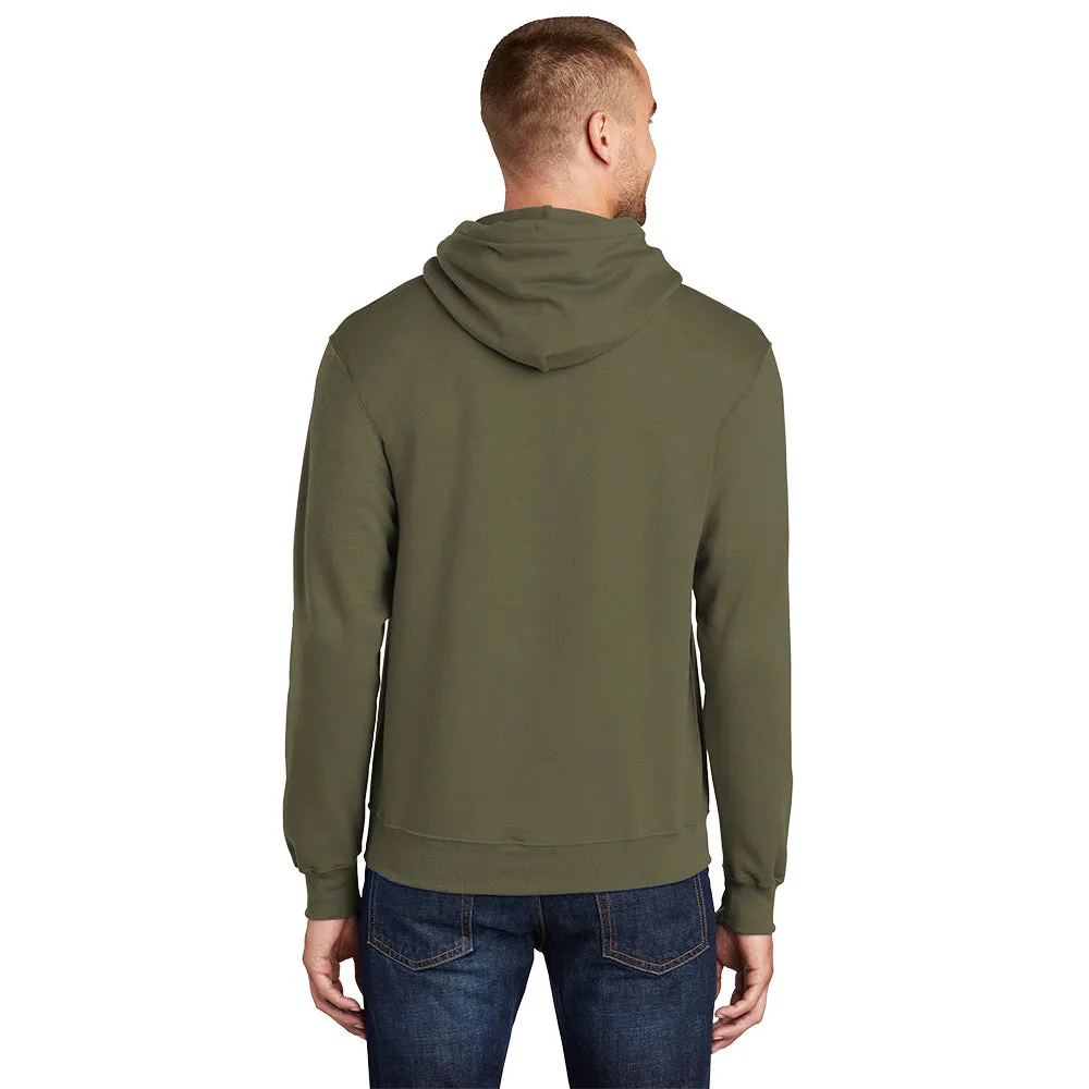 Port & Company® Core Fleece Pullover Hooded Sweatshirt - Olive Drab Green