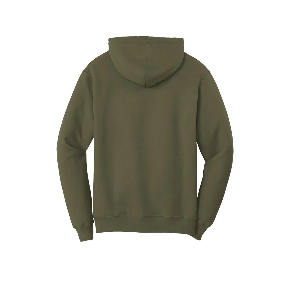 Port & Company® Core Fleece Pullover Hooded Sweatshirt - Olive Drab Green