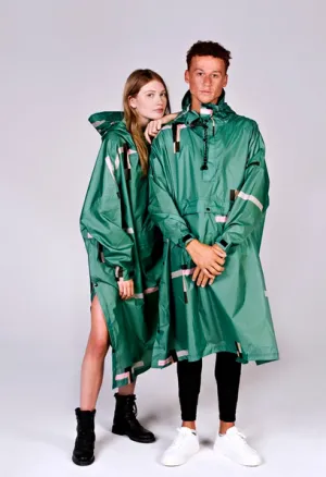 RAINKISS STRAY PIXEL PONCHO / RAIN JACKET