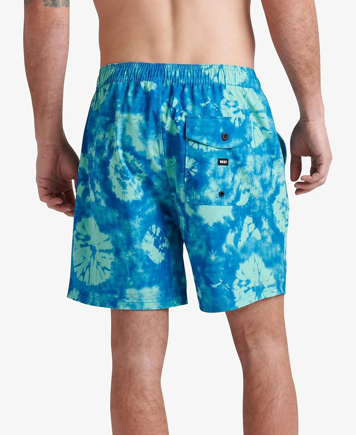 REEF Mens 17" Elastic Waist Short