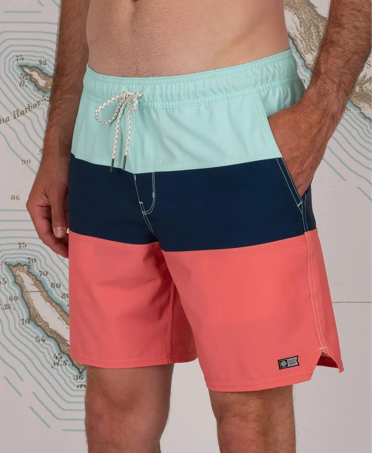 Salty Crew Beacons Elastic Boardshorts