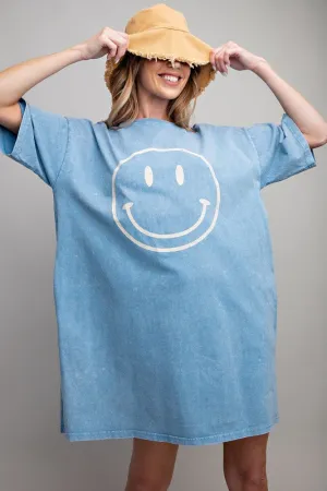 Smiley Face Tshirt Dress