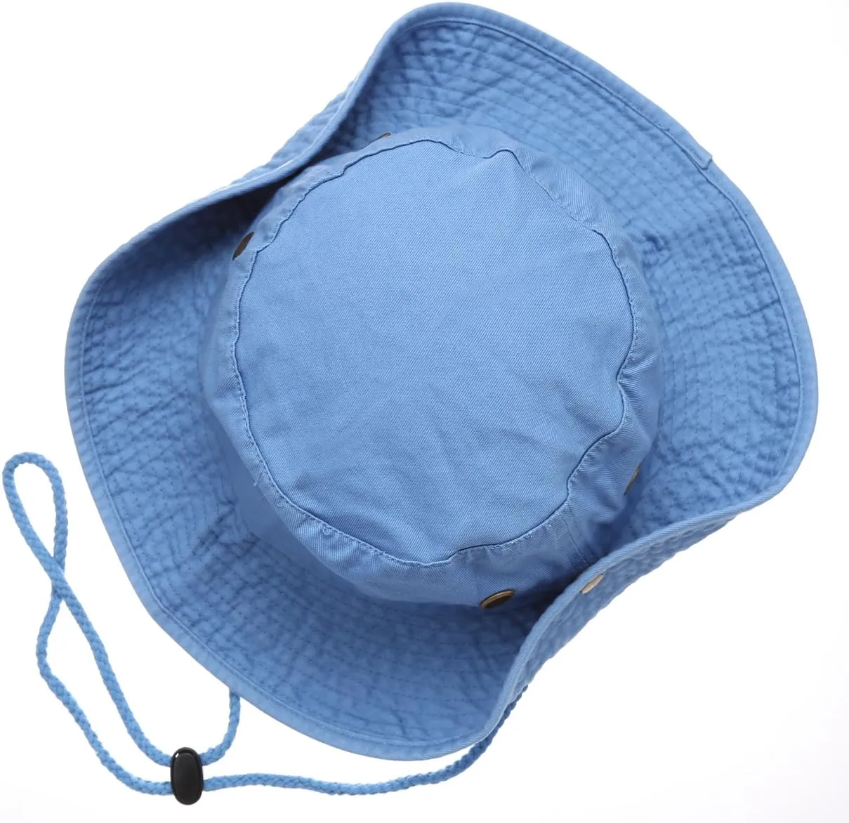 Summer Outdoor Boonie Hunting Fishing Safari Bucket Sun Hat with Adjustable Strap