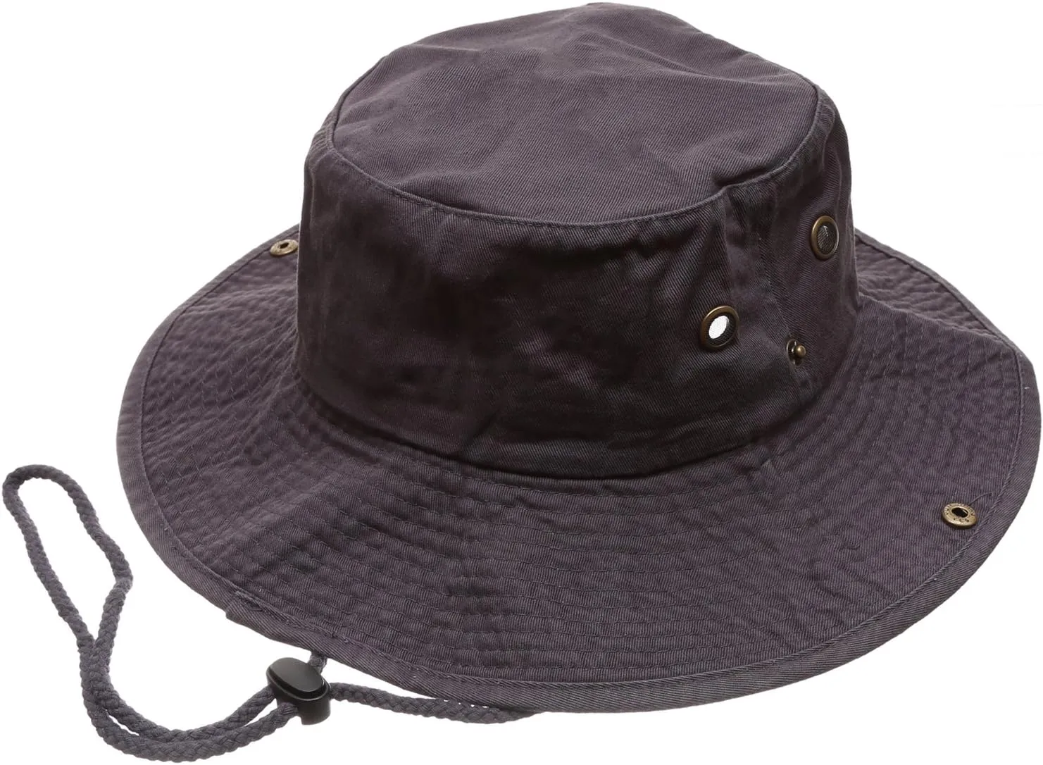Summer Outdoor Boonie Hunting Fishing Safari Bucket Sun Hat with Adjustable Strap