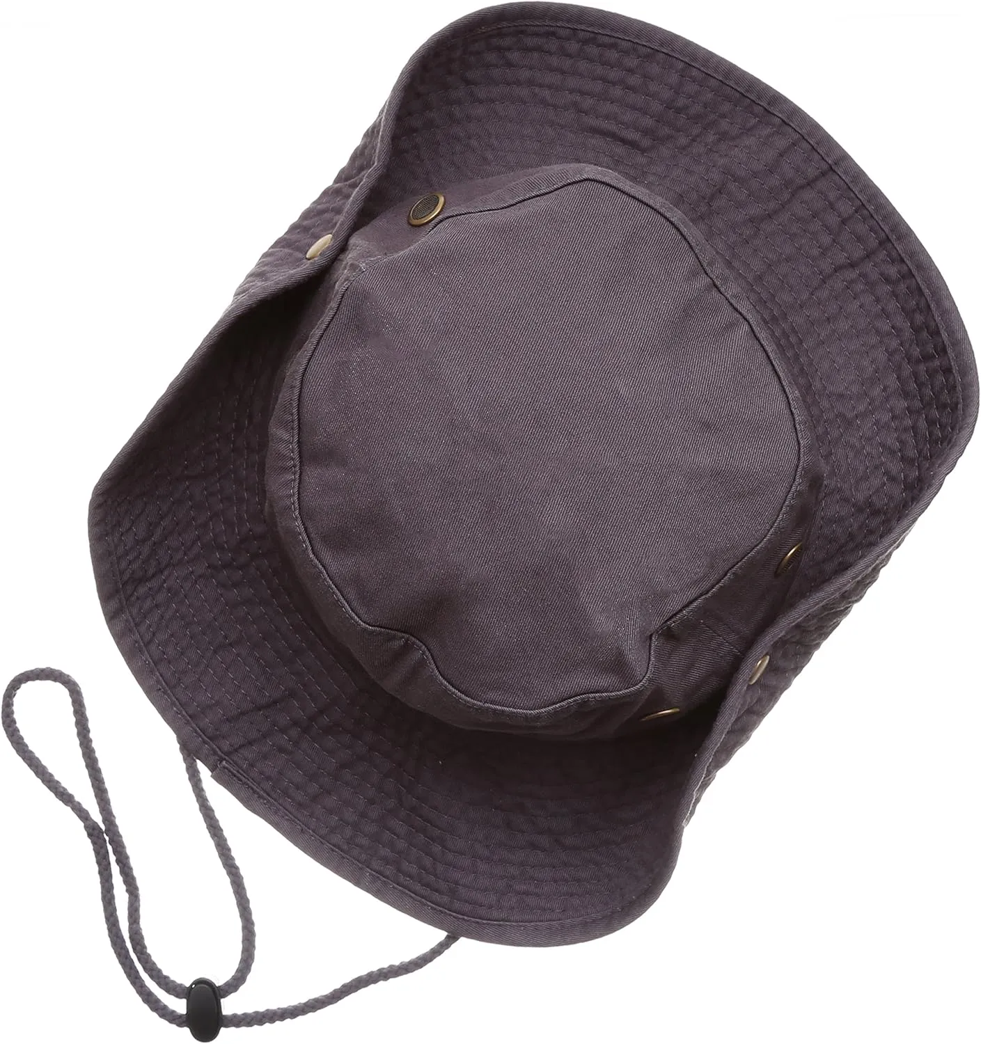 Summer Outdoor Boonie Hunting Fishing Safari Bucket Sun Hat with Adjustable Strap