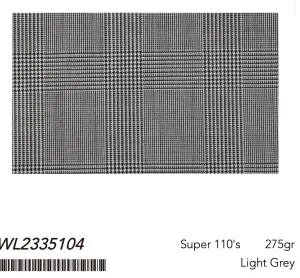 Super 110 Wool Classic Plaid Custom Suits