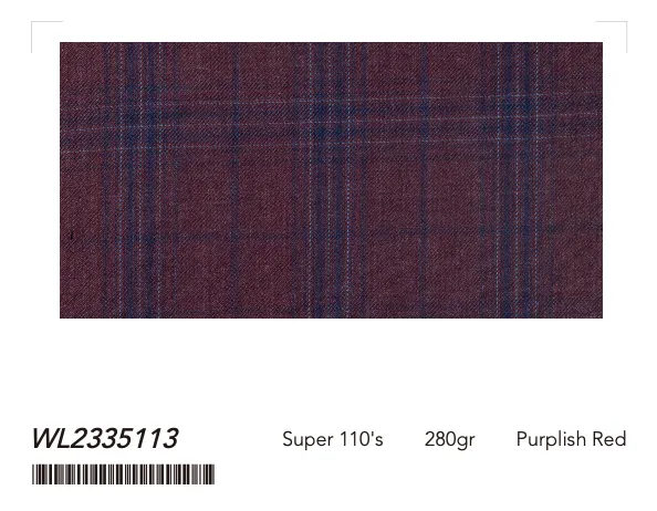 Super 110 Wool Classic Plaid Custom Suits
