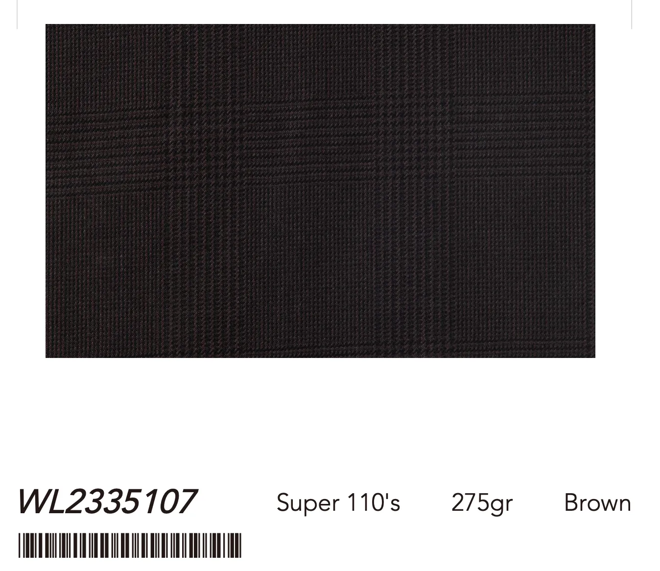 Super 110 Wool Classic Plaid Custom Suits