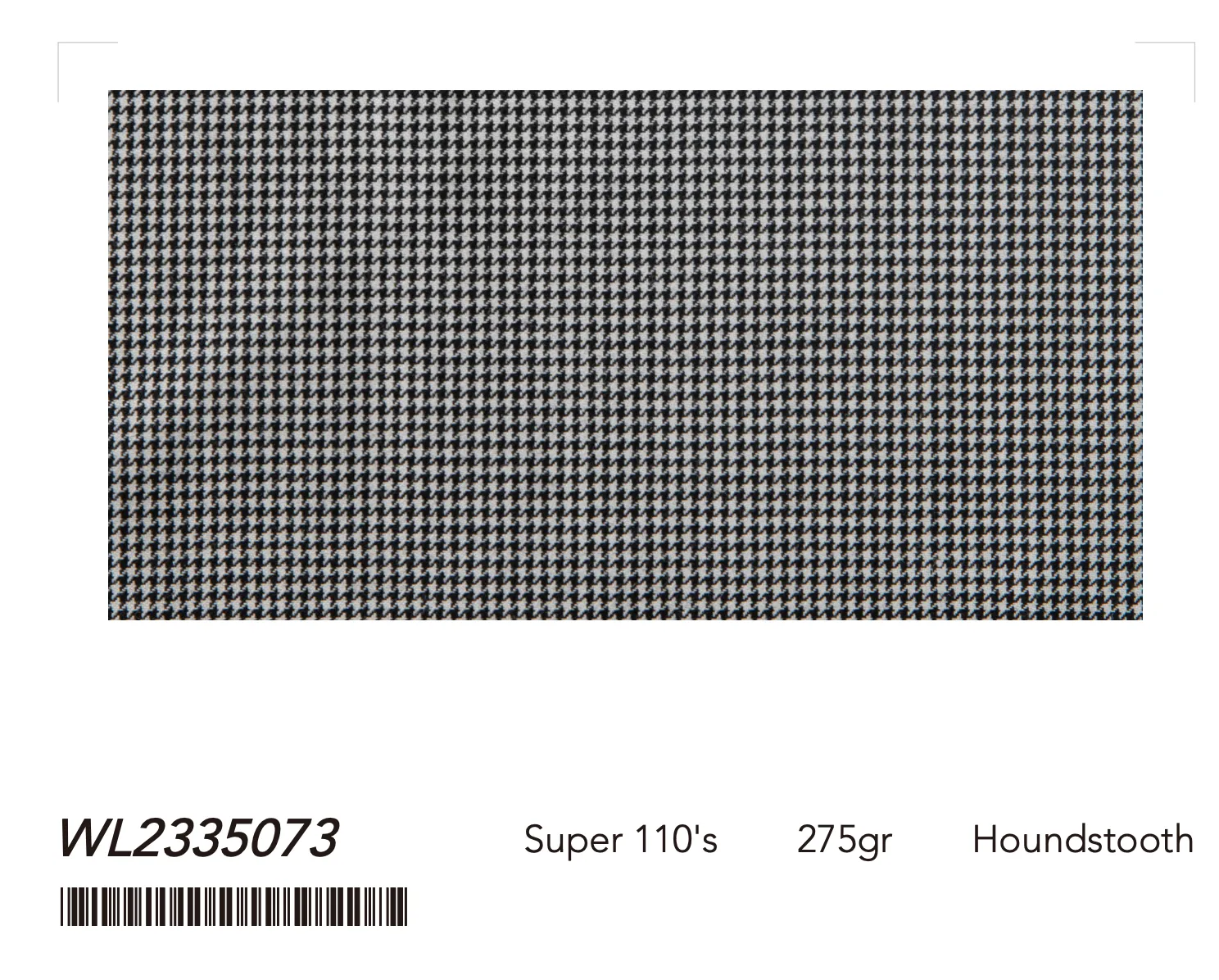 Super 110 Wool Houndstooth Custom Suits