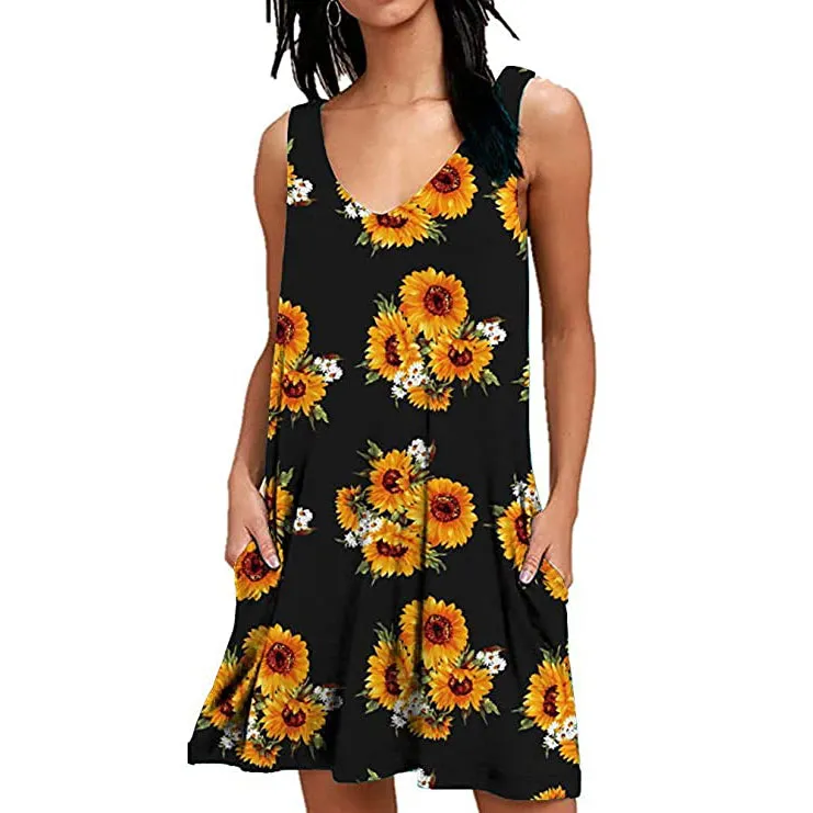 TastyHottie - Women's Summer Casual T-Shirt Dress