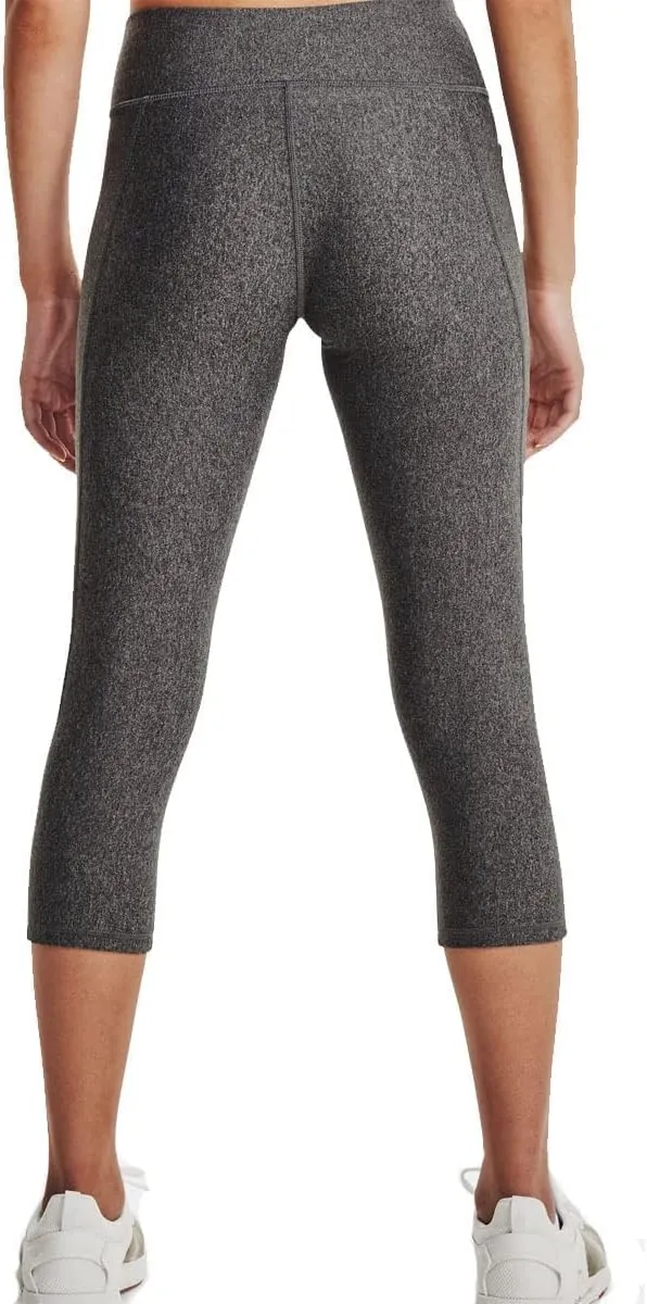 Under Armour Women's HeatGear Mid Pocketed Capri