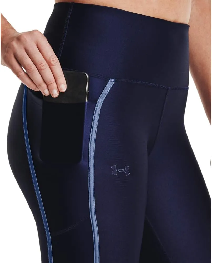 Under Armour Women's HeatGear Shine Mesh Pocketed Leggings