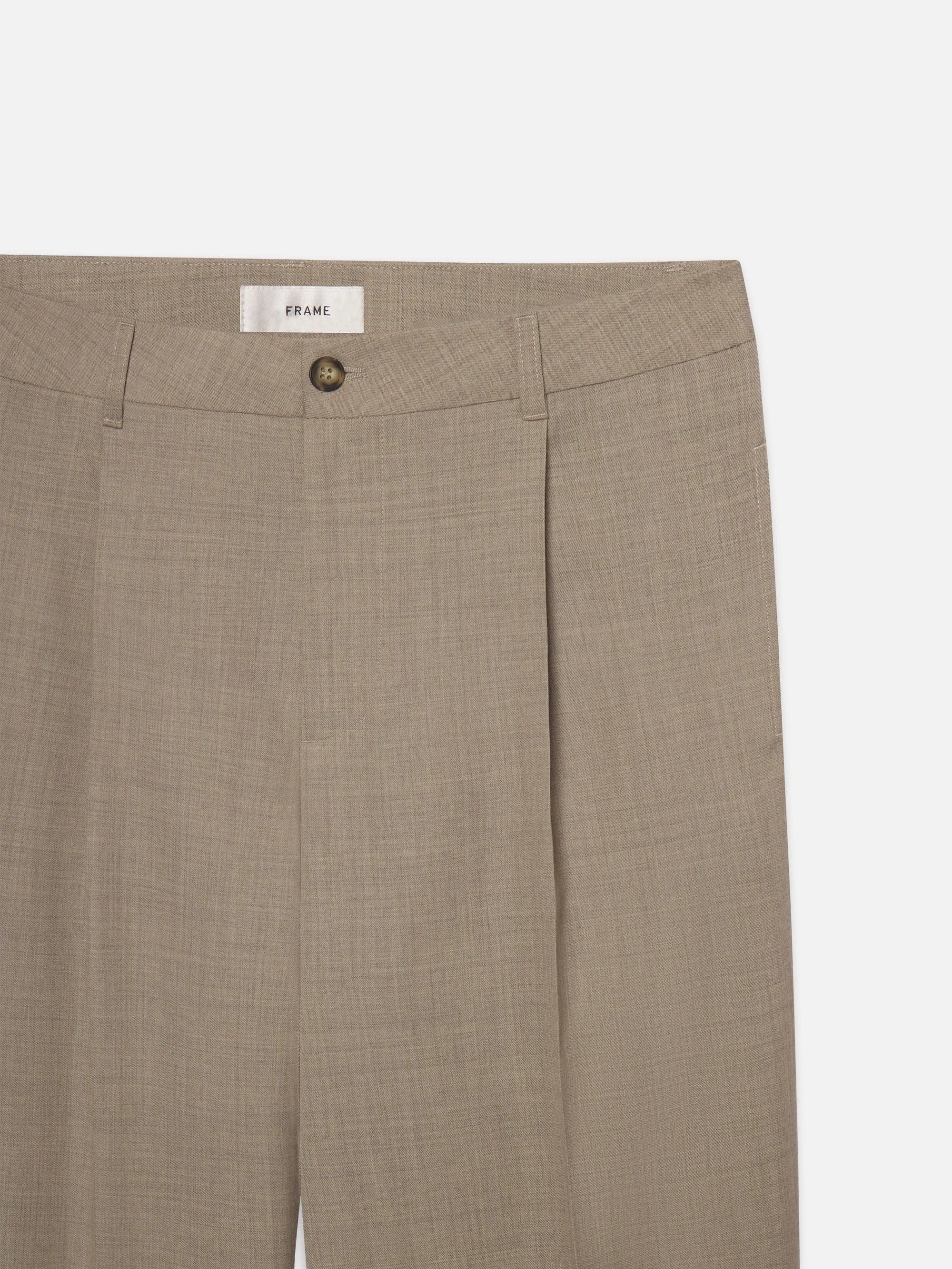 Wide Leg Trousers -- Vintage Khaki